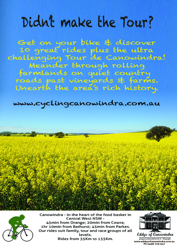 Cycling Canowindra Poster